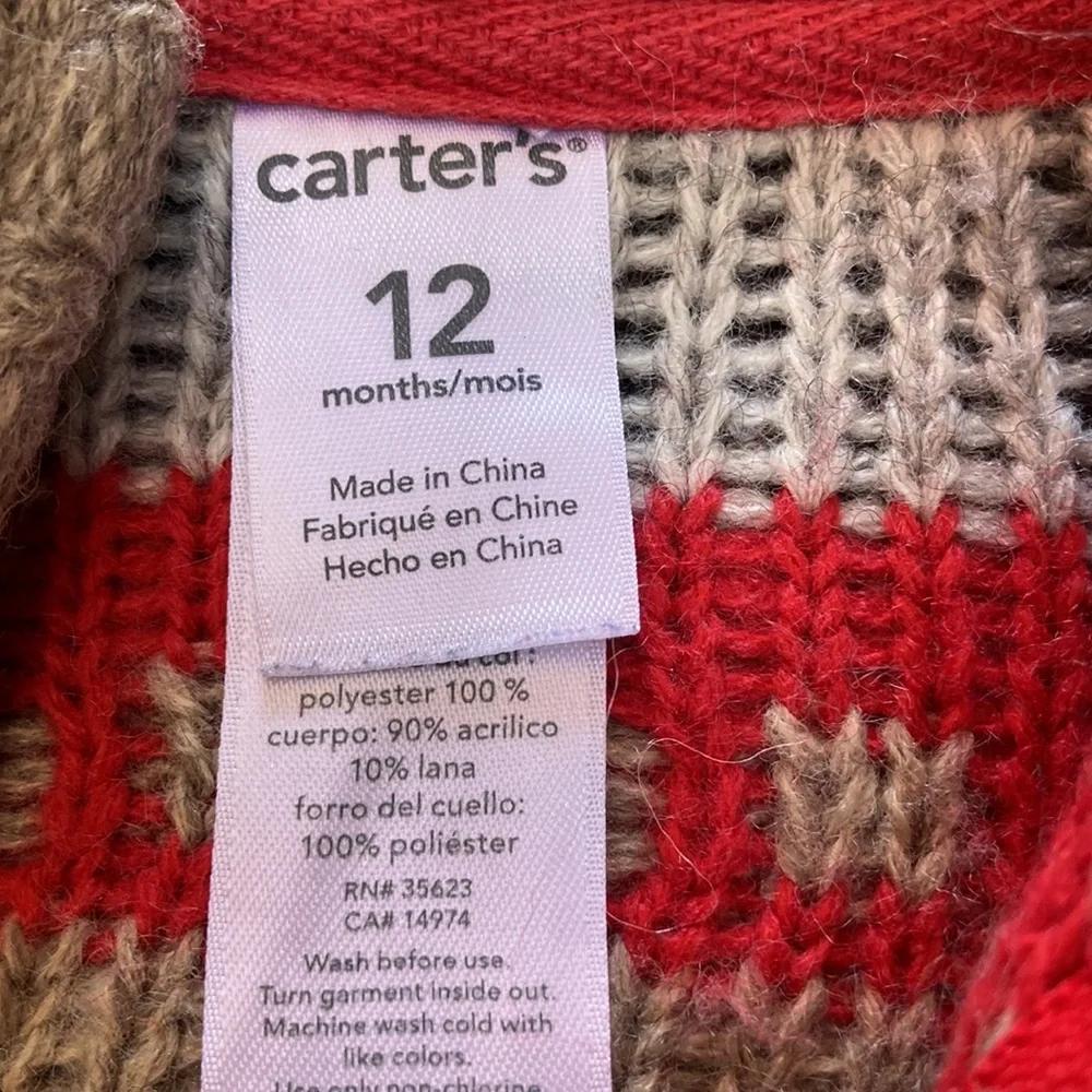 Carter’s Holliday sweater - Picture 2 of 3
